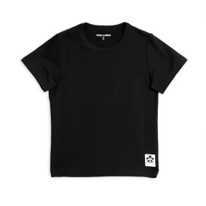 Svart Basic Tee – Mini Rodini