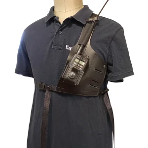 Dubbelselen, för jaktradio och GPS (utan vikbar)