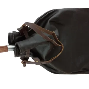 Paket - Lilla Vildmarkspannan med fällbart trähandtag, inkl förvaringspåse - Edvardson