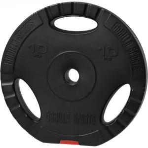 Viktskiva grip hård plast 10 kg (30 mm)