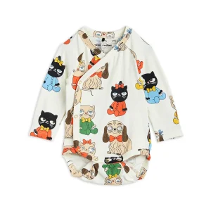 Minibabies aop wrap body