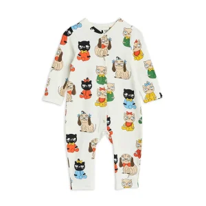 Minibabies aop jumpsuit baby