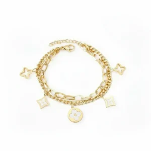 Amelie Fyrklöver Armband