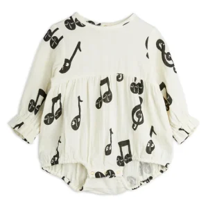 NOTE AOP MUSLIN BODY