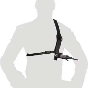 Bärsele med fäste för vikbar GPS-hållare