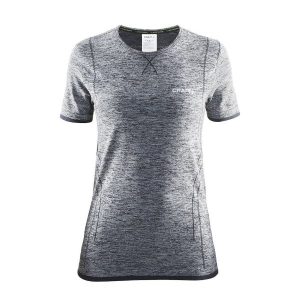 ACTIVE COMFORT ROUNDNECK SS W BLACK
