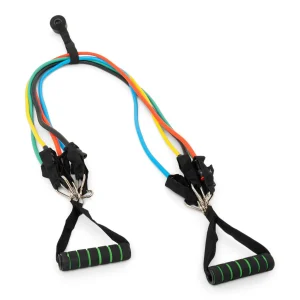 Träningsband-set med handtag - Komplett hemmaträning set PRO