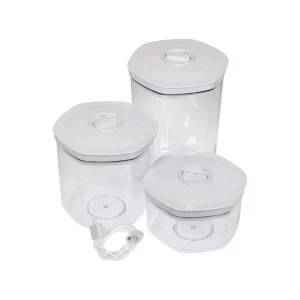 Finnvacum Vakuumförpackare Vakuumbehållare 3-pack