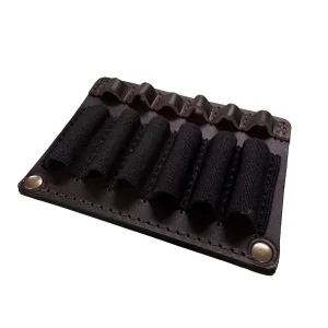 Patronhållare i läder för 6 skott - Edvardson