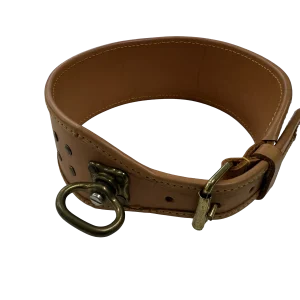 Edvardson Läder Spårhalsband 65mm