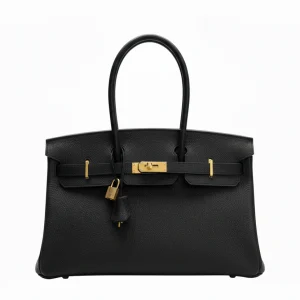 Viktoria Läder Handväska 40 - Black