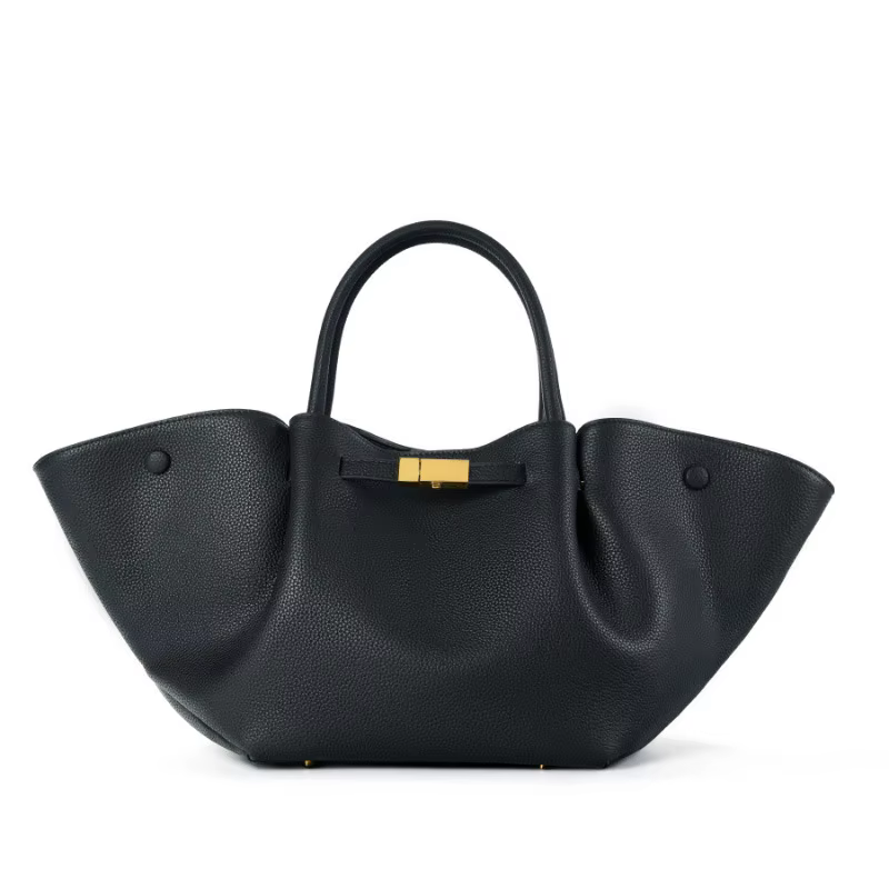 Irene Läder Handväska 30 -Black