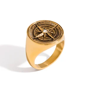 Viking Kompass Ring