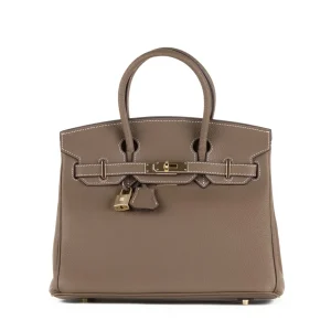 Joelle Läder Handväska 30 - Peanut