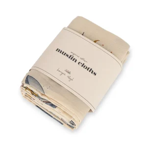 Muslinfilt 3-pack – Whale Boat