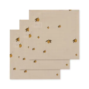 Muslinfilt 3-pack – Lemon