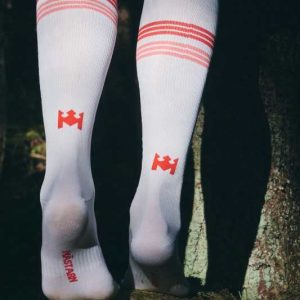 Mästarn Dryarn Thin Race O-Sock White/Red