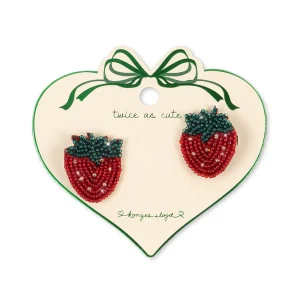 2 PACK HAIR CLIP – strawberry
