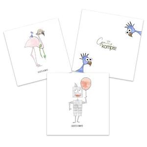 Gratulationskort – Kompis