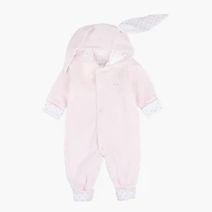 PLUSH BUNNY OVERALL – Rosa