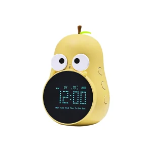 Yellow Pear Alarm Clock