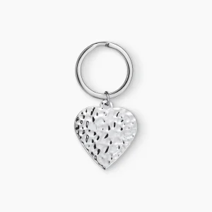 HJÄRT NYCKELRING SILVER