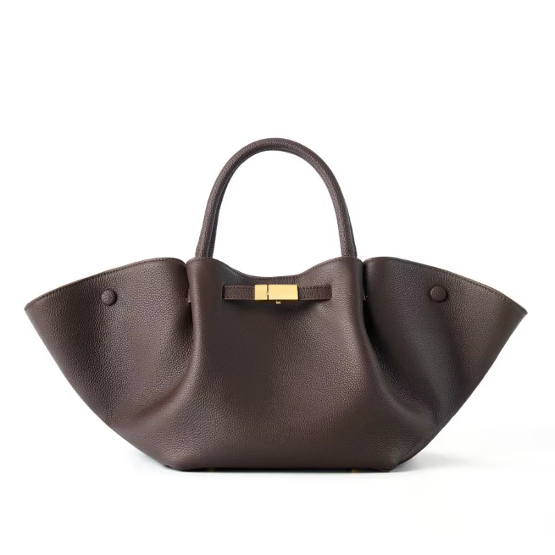 Irene Läder Handväska 30 - Ebony