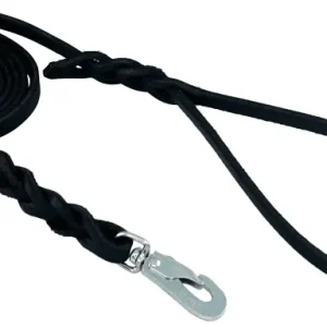 Hundkoppel läder 120 cm, 1,2mm