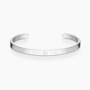 STUDENTMÖSSA ARMBAND SILVER