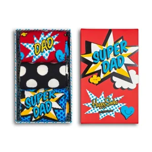 Super Dad Gift Set 3-pack – Happy Socks
