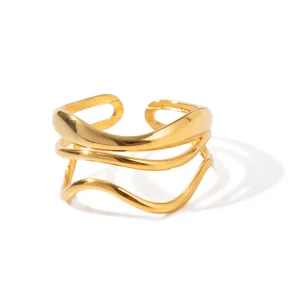 Waves Ring