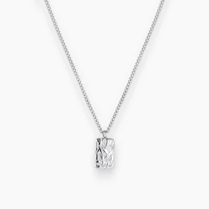 WAVY HALSBAND LITEN SILVER