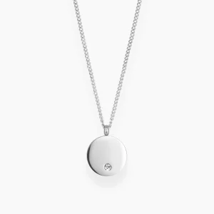 ZIRCON HALSBAND 02 SILVER